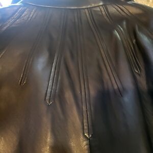 Ladies  Lambskin leather swirl jacket